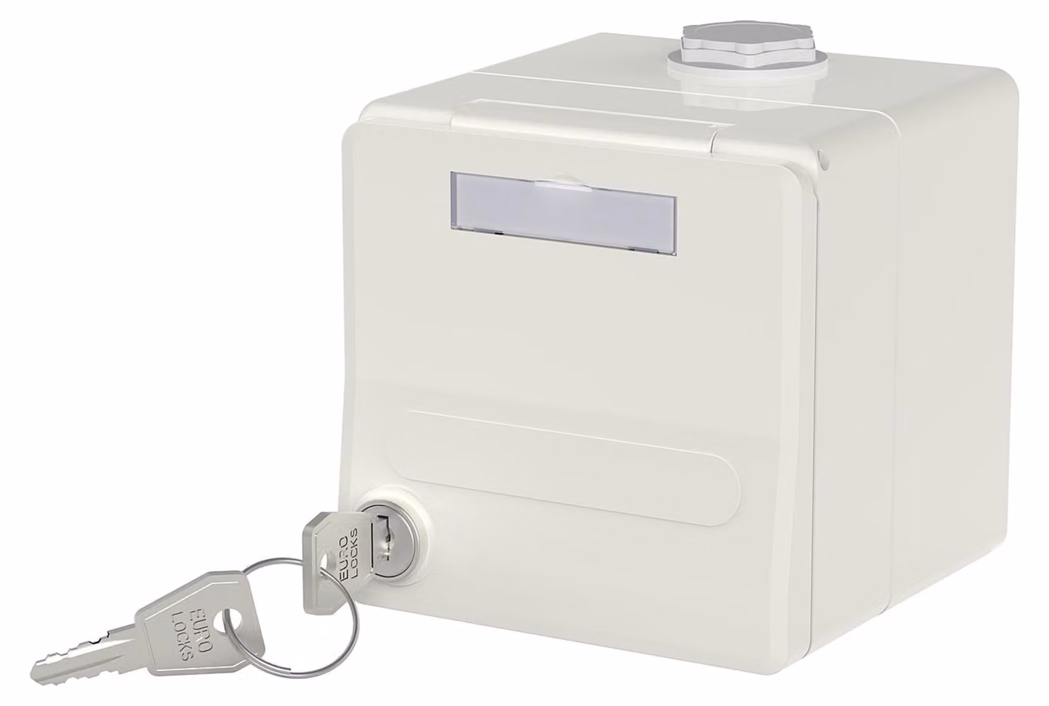 METZ CONNECT 1309470002KI Custodia da incasso IP44 SG Keystone bianco puro