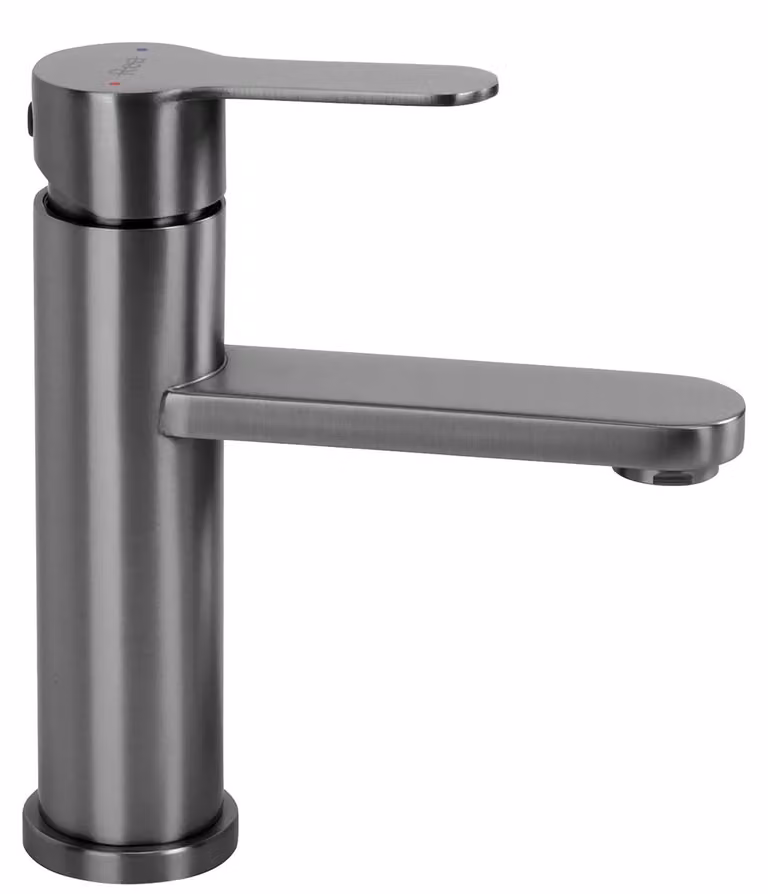 Rubinetto Del Lavabo Rea Arcos Basso Titanio