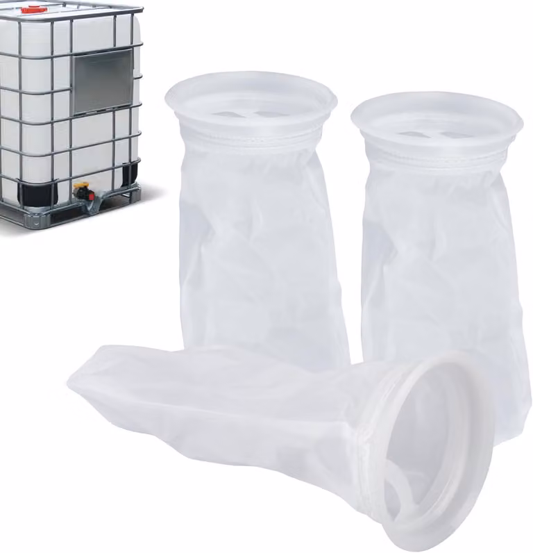 Filtro IBC in nylon, diametro 105 mm, filtro per l'acqua piovana per l'assorbimento dell'acqua