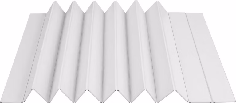 Coprivasca, design pieghevole, materiale PVC, forma rettangolare, grigio chiaro