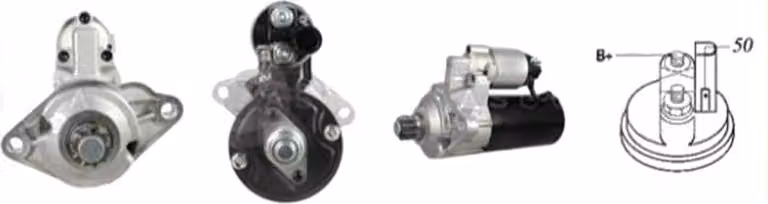 CASCO CST10256AS Motorino di avviamento da 1,70 kW per VW Golf IV berlina (1J1) 12 V