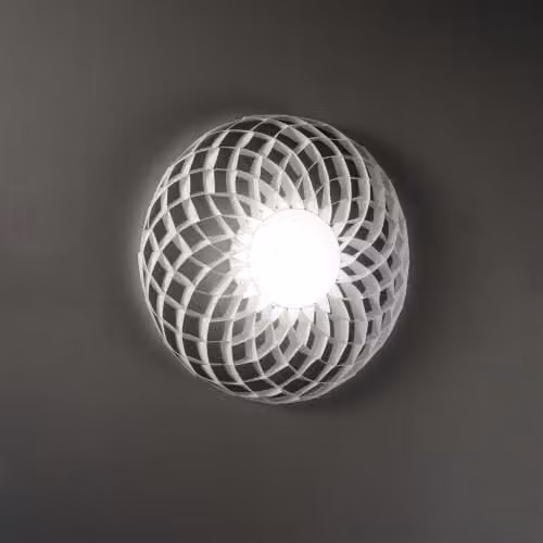 Applique Moderna Polilux ® Bianco 3 Luci Gx53