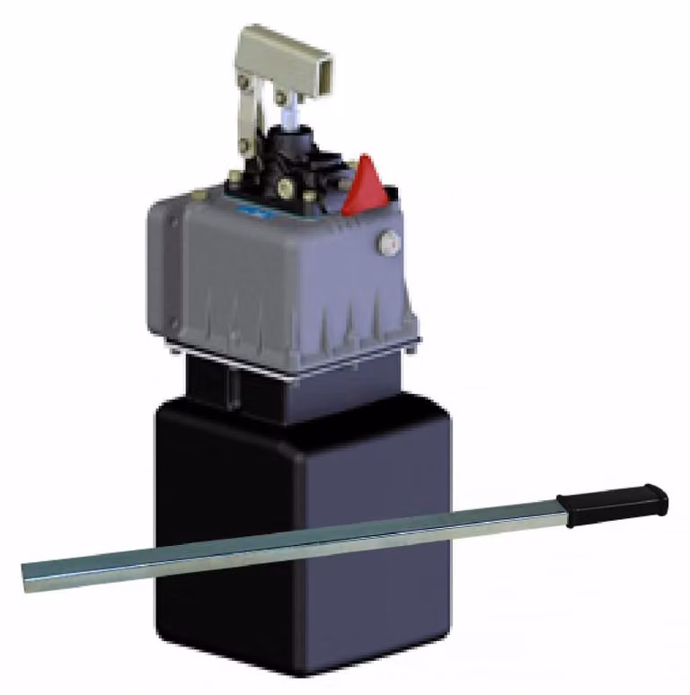 Pompa manuale PMS45 Pompa manuale Serbatoio da 10 L Cilindro in plastica a doppio effetto da 45 cm³ semplice