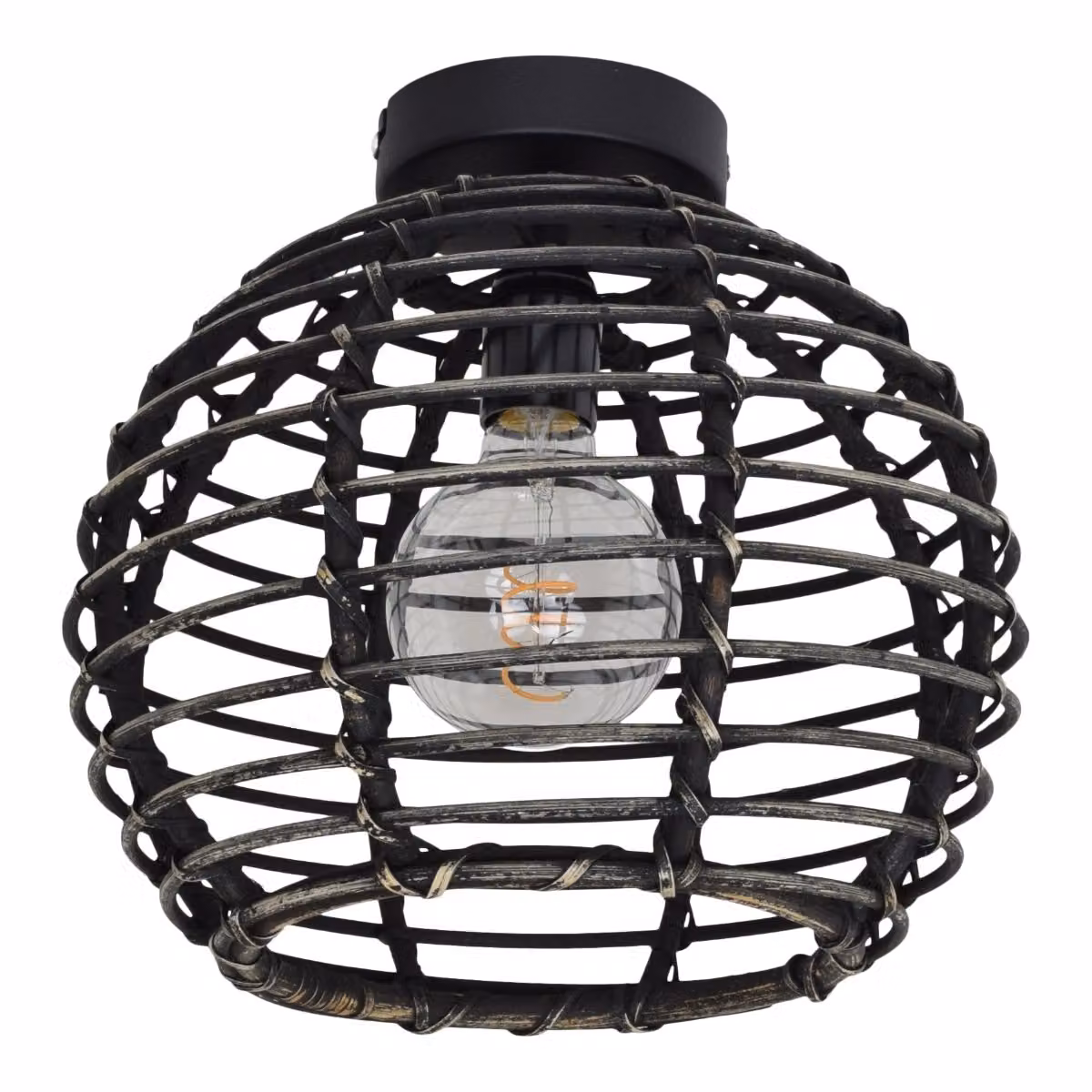 Urban Interiors - Lampada da soffitto - Bambù nero - Ø30
