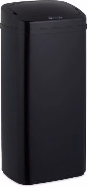 Pattumiera automatica con sensore funzionale per cucina 70 x 33 x 25 cm in acciaio nero 13_0016667