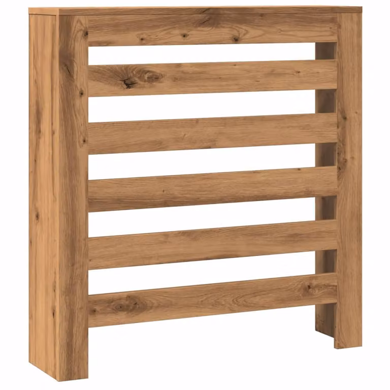 Copertura Termosifone Rovere Artigianale 78x20x82cm in Legno