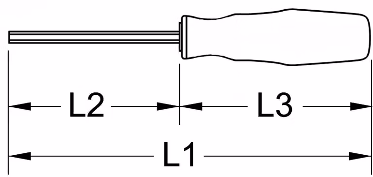 KS Tools 159.1226 Allen wrench