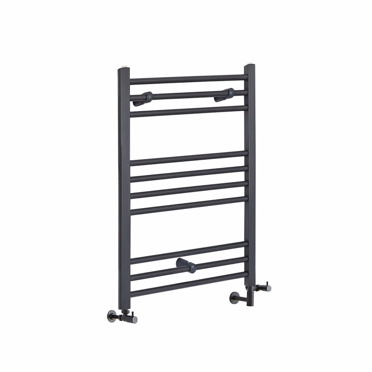 Scaldasalviette Misto Piatto - Termoarredo Bagno Antracite - 800 x 500mm - 300W - Artle