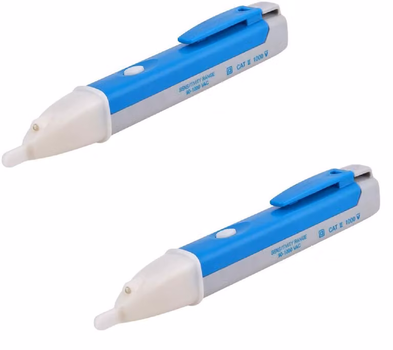 2 tester di tensione senza contatto, penna per test elettrici induttiva, 90-1000 V AC