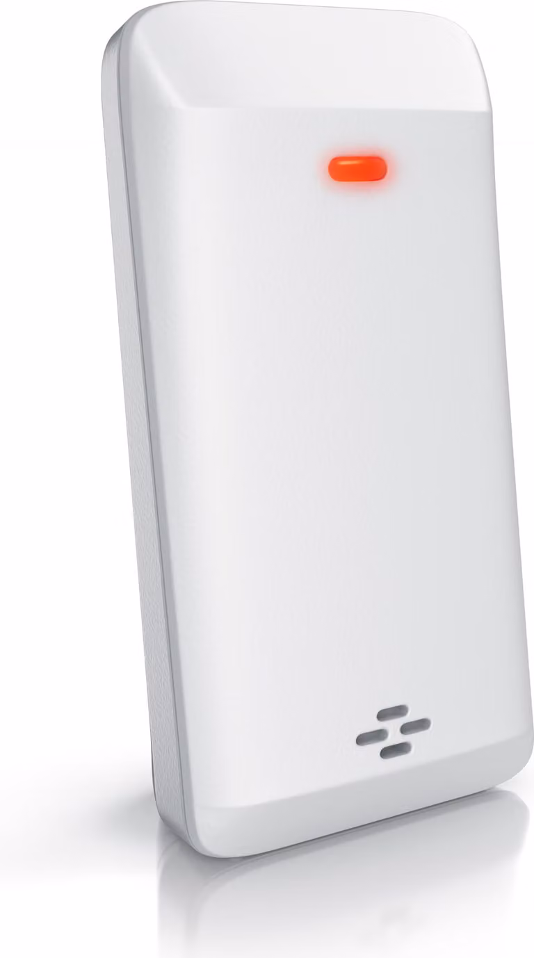 Sensore esterno Brandson per stazione meteorologica wireless, sensore wireless da esterno, bianco
