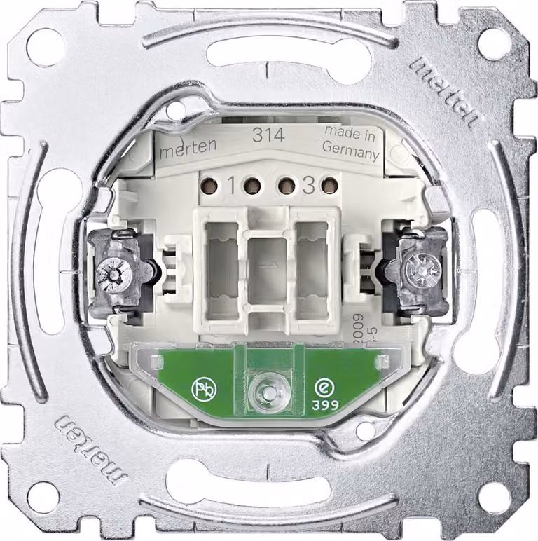 Merten Aus/Kontrollschaltereinsatz MEG3602-0000 2polig 16AX AC250V (MEG3602-0000)