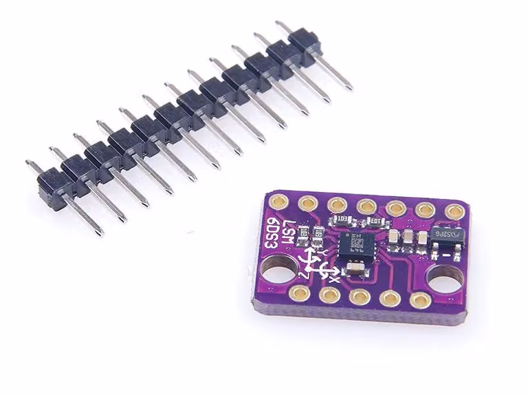 Modulo LSM6DS3: sensore di accelerazione e giroscopio a 6 assi, interfaccia IIC/SPI