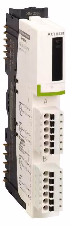 Kit analogico Schneider Electric. Modulo di ingresso standard STB, 4-20 mA, 4 canali, 15 bit + VZ STBACI8320K