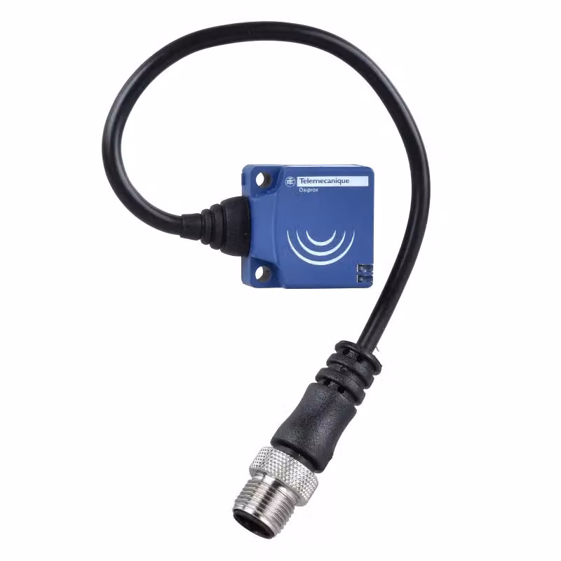 Yageo XS8-Induttore. Sensore di prossimità. 26x26x13, PBT, Stagno, 15mm, 12-24 V DC, M12, 0,15m XS8E1A1PAL01M12