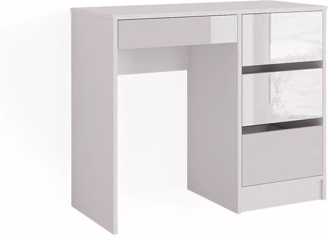 Tavolo da toeletta Vicco Sherry Bianco L: 90 cm, P: 40 cm, H: 75 cm, senza specchio