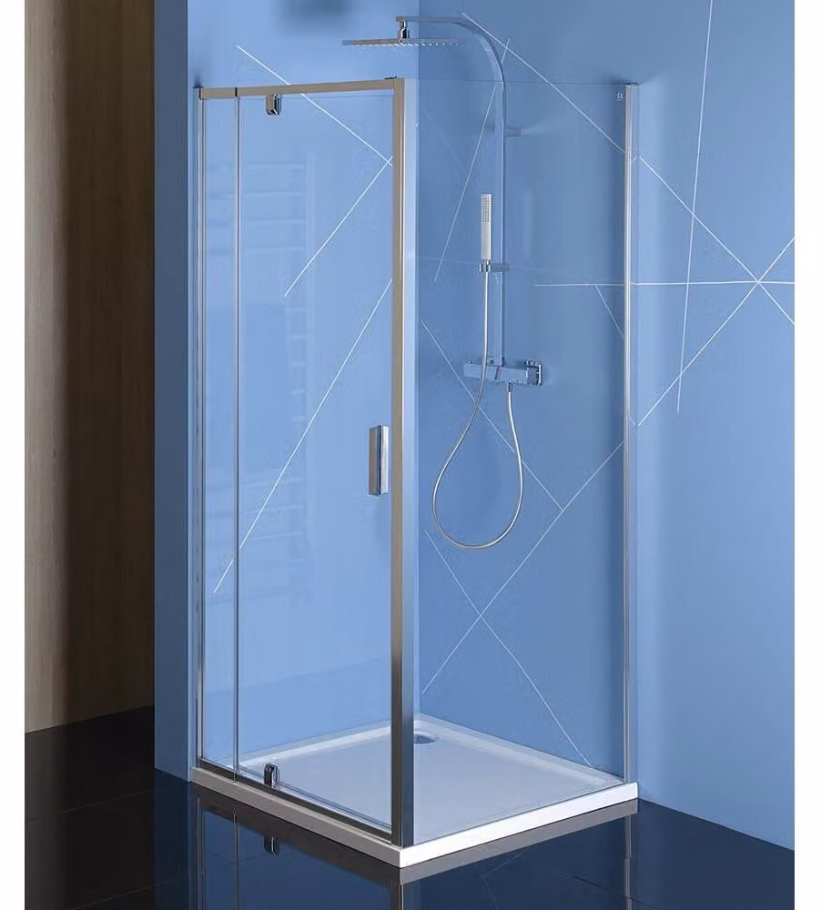 Easy Line cabina doccia rettangolare/quadrata con porta a battente 900-1000x1000mm variante L/R