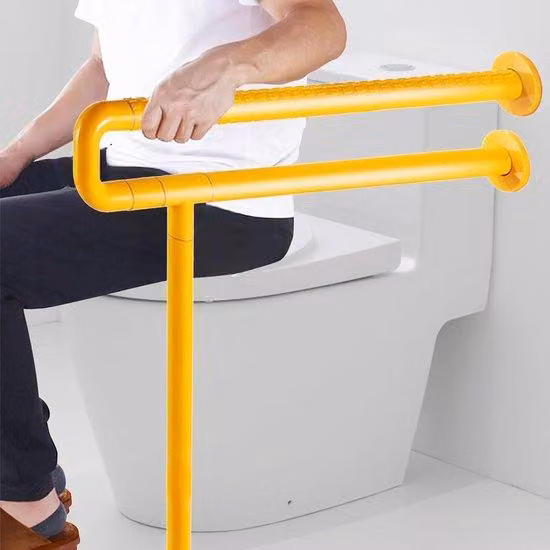 Barriere di sicurezza per WC - Scaletta di sicurezza da parete per WC con superficie antiscivolo - per le gambe - portata massima 150 kg