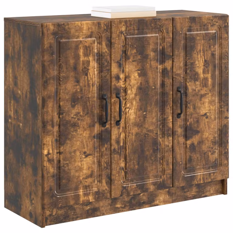 Credenza Rovere Fumo 89 x 34,5 x 77 cm Legno ingegnerizzato