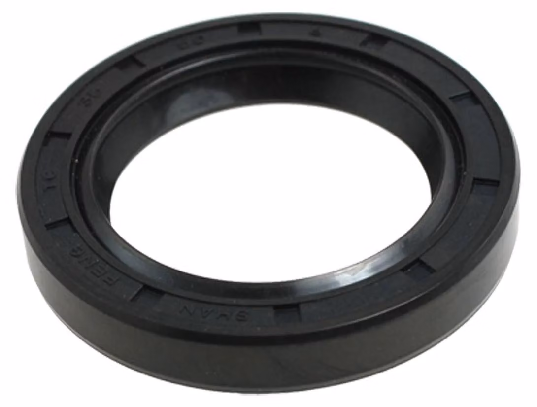 Guarnizione per albero di lubrificazione, dimensioni 35x50x8 mm, a doppia labbro, tipo TC, colore nero