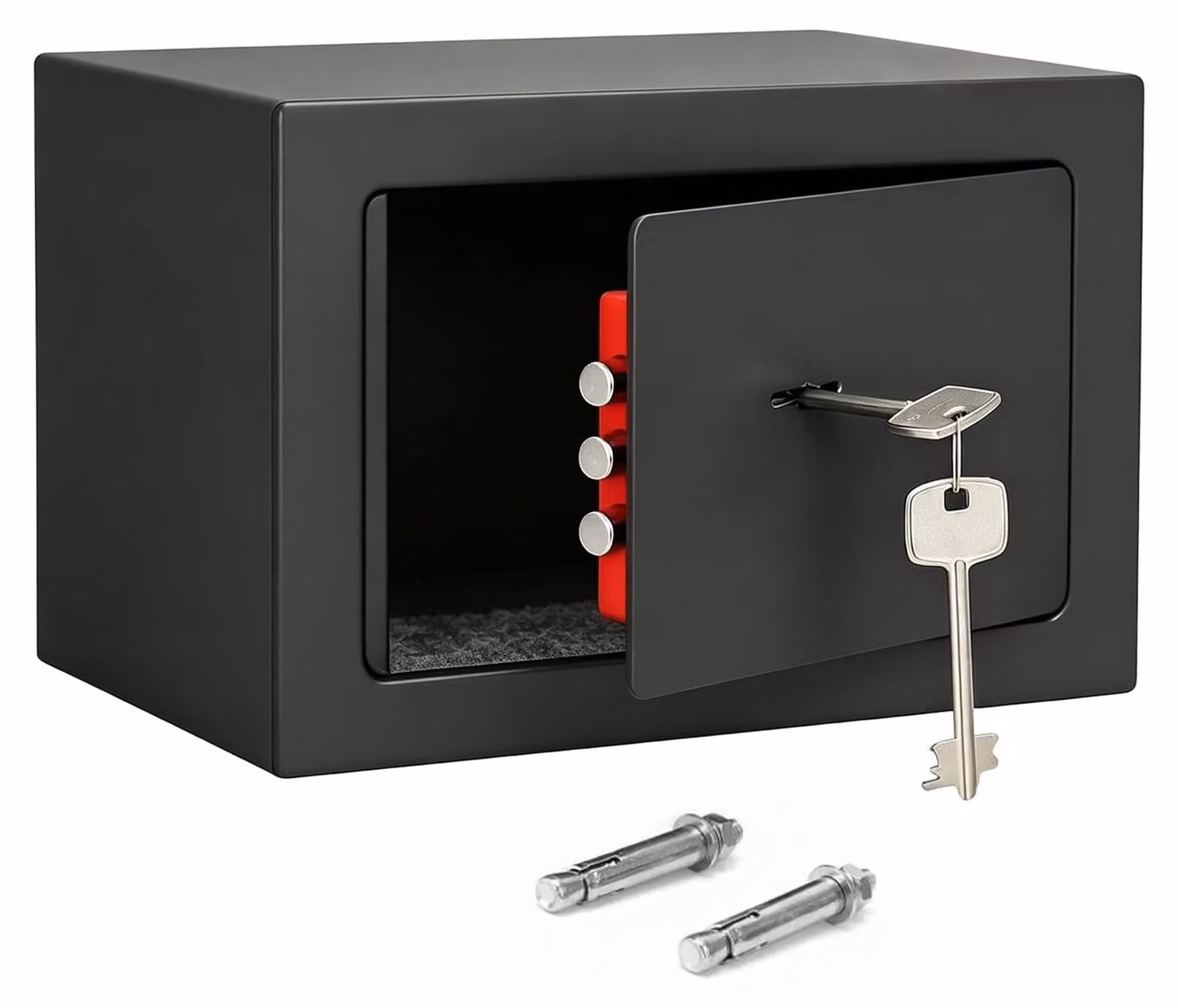Elzusha - Mini cassaforte con serratura per denaro e gioielli