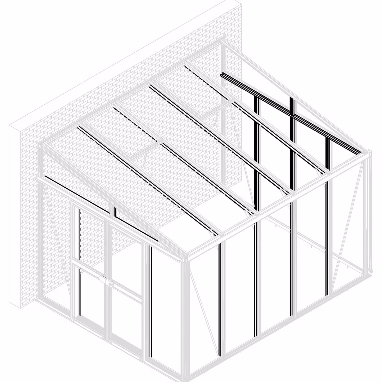 Kit retrofit 8600, bianco