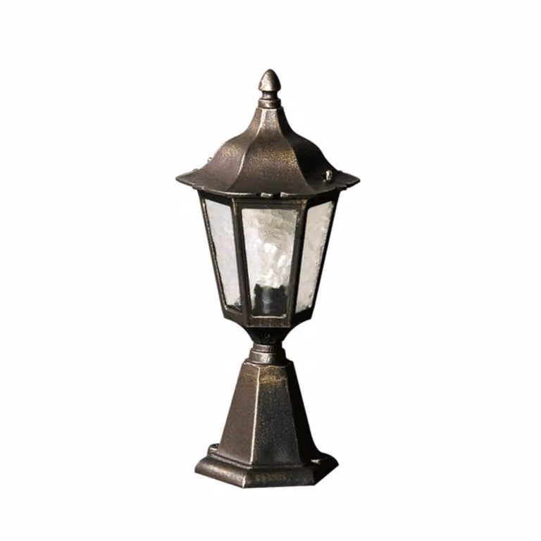 Albert Leuchten Lampione da giardino 0541, Marrone / Ruggine, Alluminio, Campagna / Rustiche, Lampada da esterni