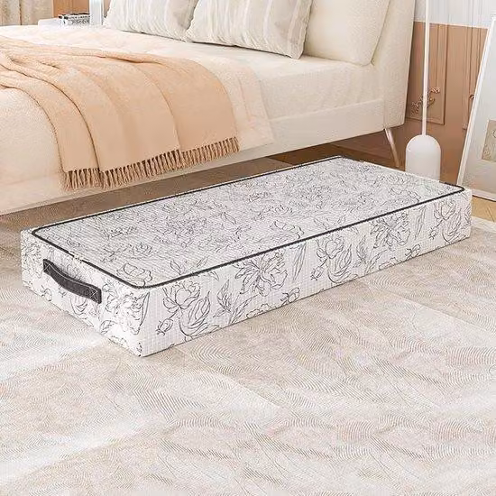 Contenitore da mettere sotto il letto 70x45x20 cm, grande, in PVC pieghevole