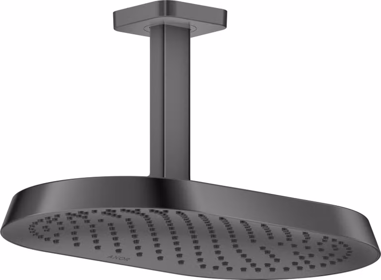 hansgrohe AXOR ShowerSphere Douche de tête 370/220 1jet avec raccordement au plafond, 39760330, 39760330