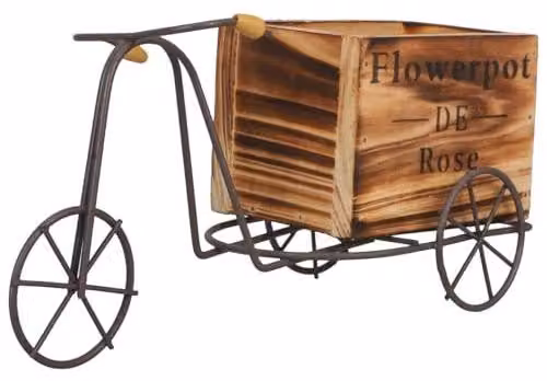 Decorazione vintage a forma di bicicletta - Elemento decorativo retrò per la scrivania