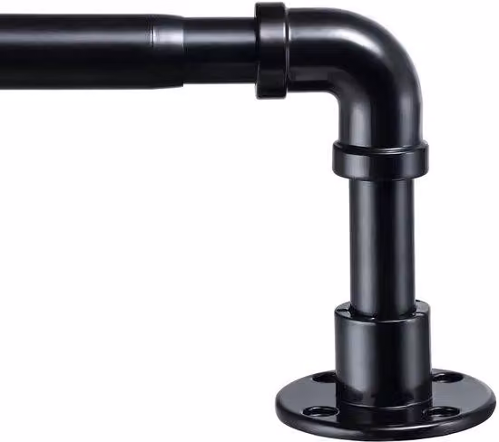 Mensola da parete regolabile - Stile industriale - 81-180 cm