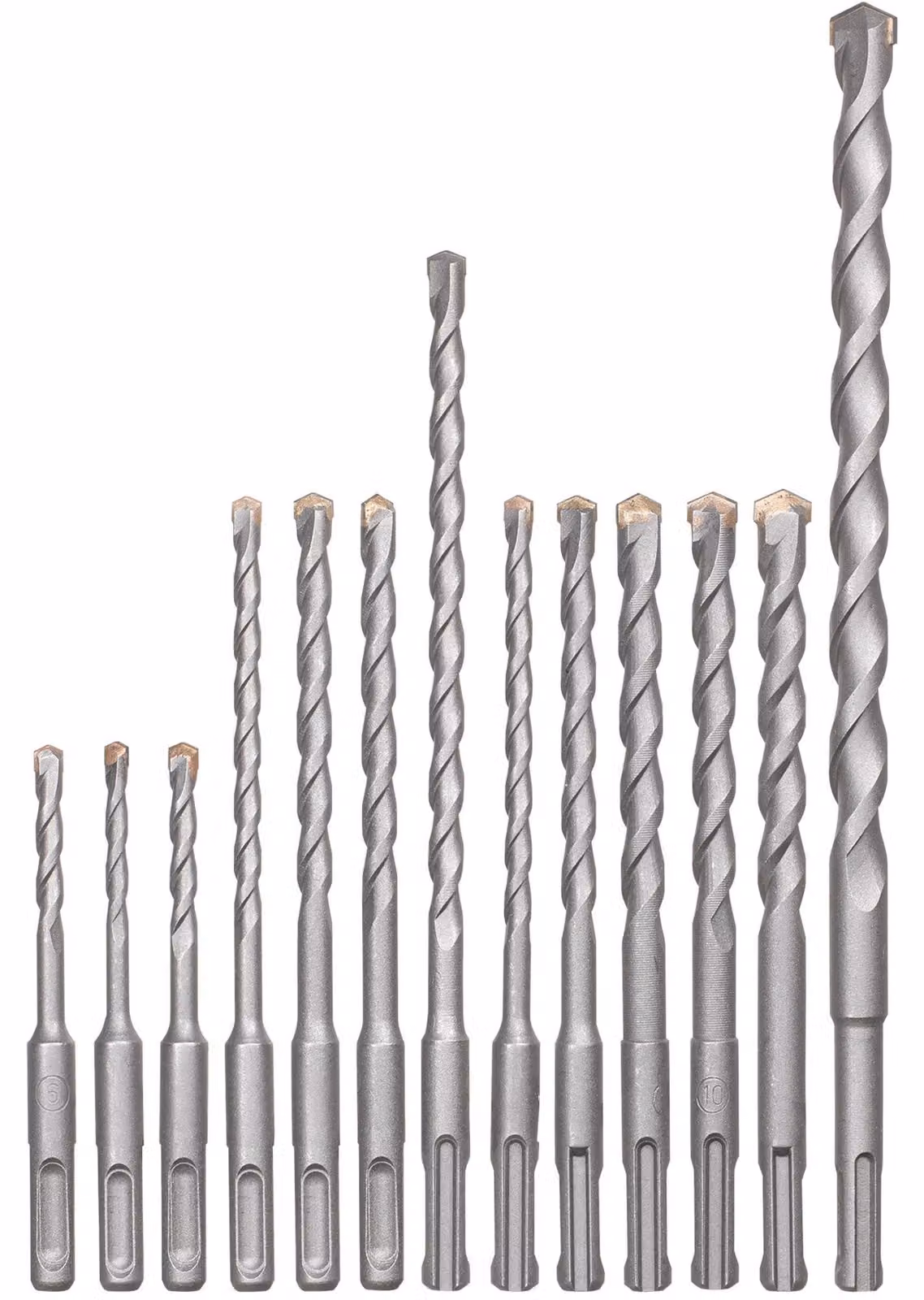 Accessori per trapani a percussione Einhell Set di punte SDS-Plus 12tg