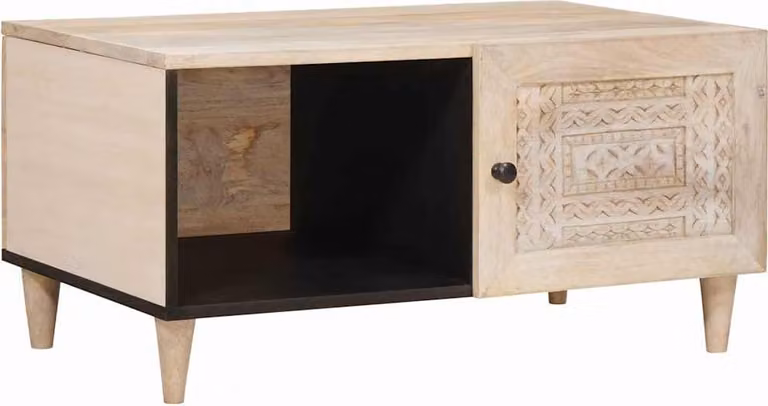Tavolino da salotto Bianco 100 x 54 x 40 cm