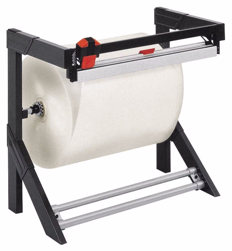 Supporto di taglio, orizzontale, diametro massimo del rullo 1000 mm, larghezza di taglio 1250 mm, LxPxA 1590x670x1060 mm