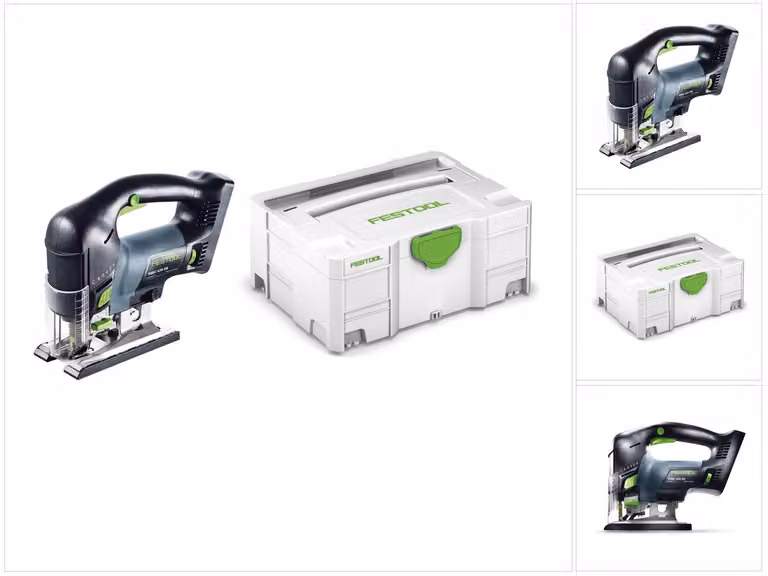Festool CARVEX PSBC 420 Li EB-Basic seghetto alternativo a batteria ( 201379 ) 18V 120mm Brushless Solo + Systainer - senza batteria, senza caricabatterie