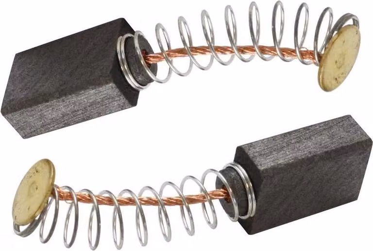 2 spazzole di carbone per Hitachi/Hikoki, dimensioni 6,3x11x16/18 mm (codice prodotto 999010)