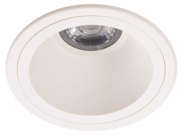 Downlight Lite Ø105 mm 6,7 W Bianco neutro - 4000 K CRI 80 30,2° On-Off Bianco IP