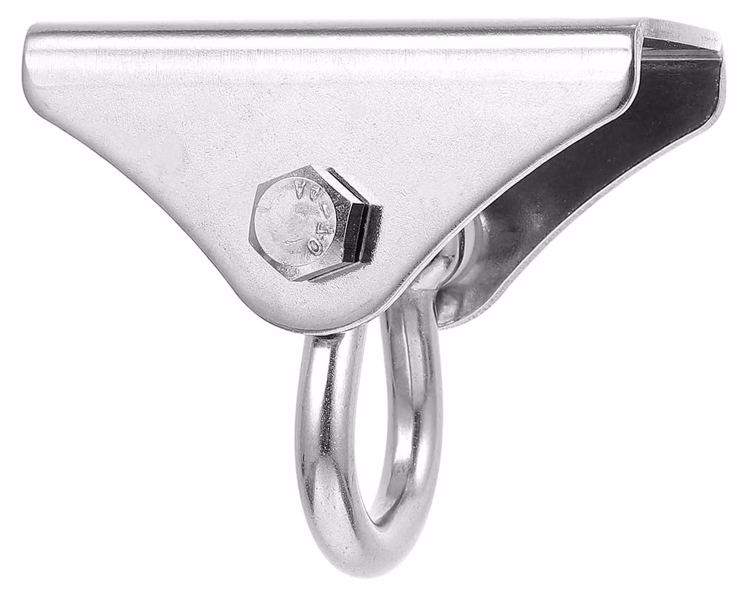Gancio a soffitto in acciaio inossidabile robusto, ideale per amache e sedie a dondolo sospese