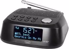 Radiosveglia Trevi Rc 80D4 Black 0RC80D400