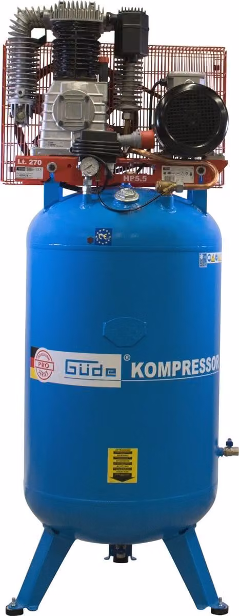 GÜDE Compressore Compressore aria 800/11/270 ST 11bar 270l boiler 4000W 400V
