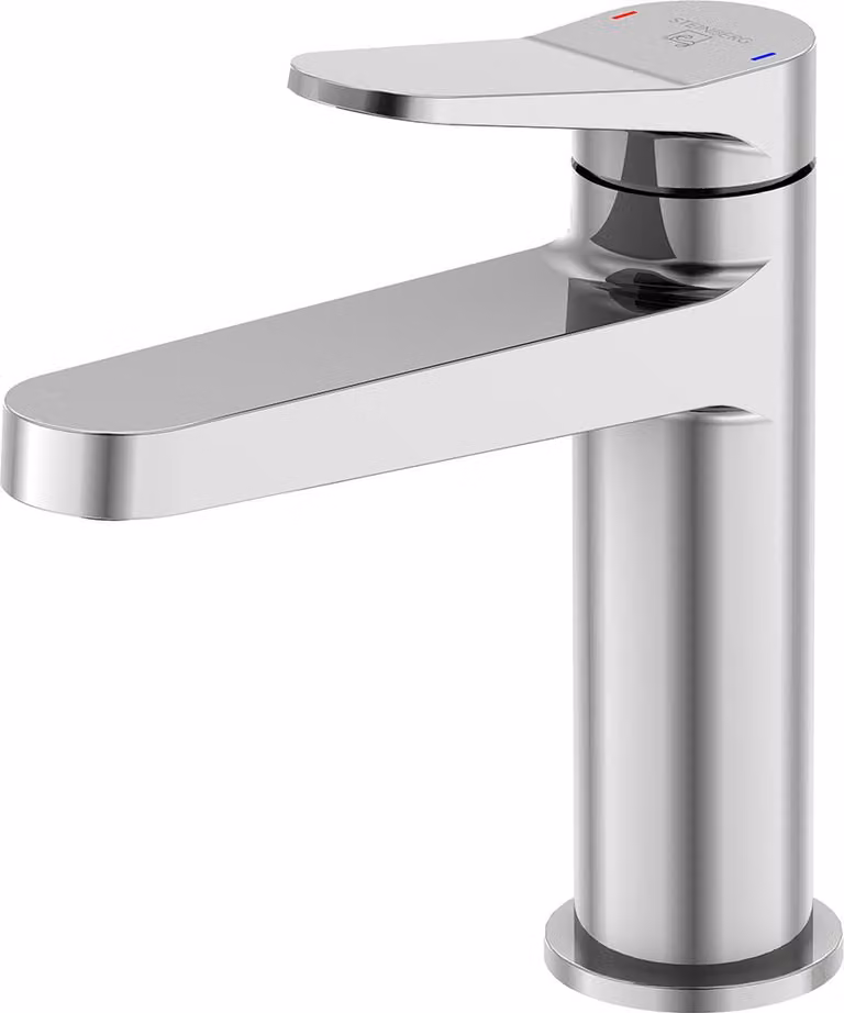 Steinberg Série 340 Mitigeur de lavabo, saillie 126mm, sans garniture découlement, 3401010, 3401010