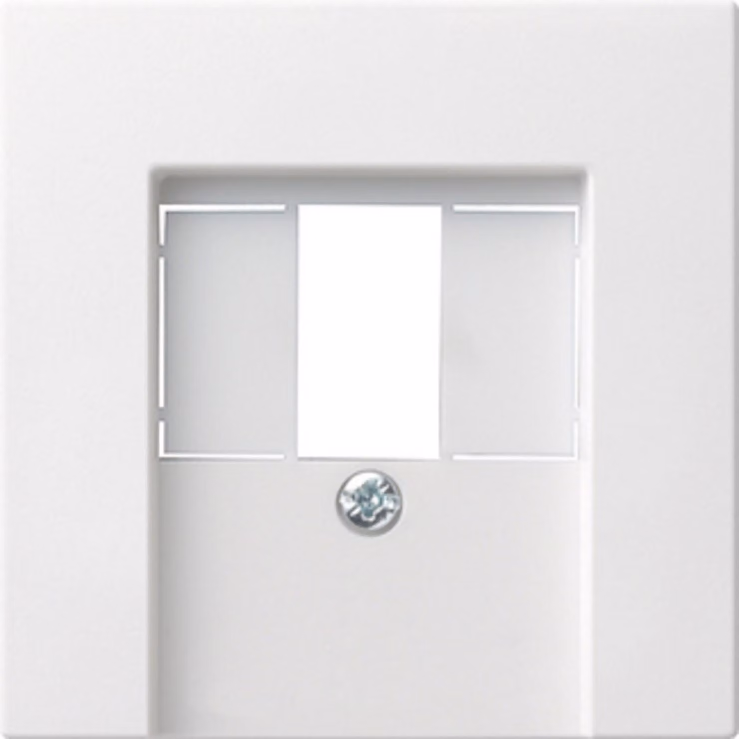 Gira 027627 Coperchio per TAE/USB Standard 55/E2/Event bianco puro/opaco