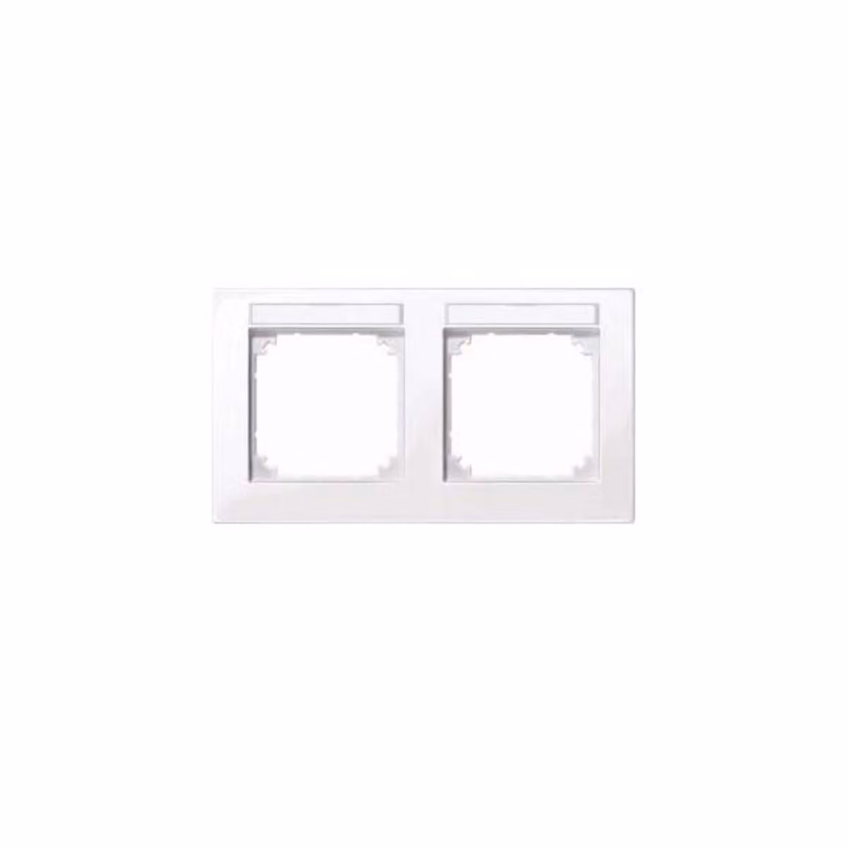 Cornice M-PLAN, scrivibile su entrambi i lati, montaggio orizzontale, bianco brillante