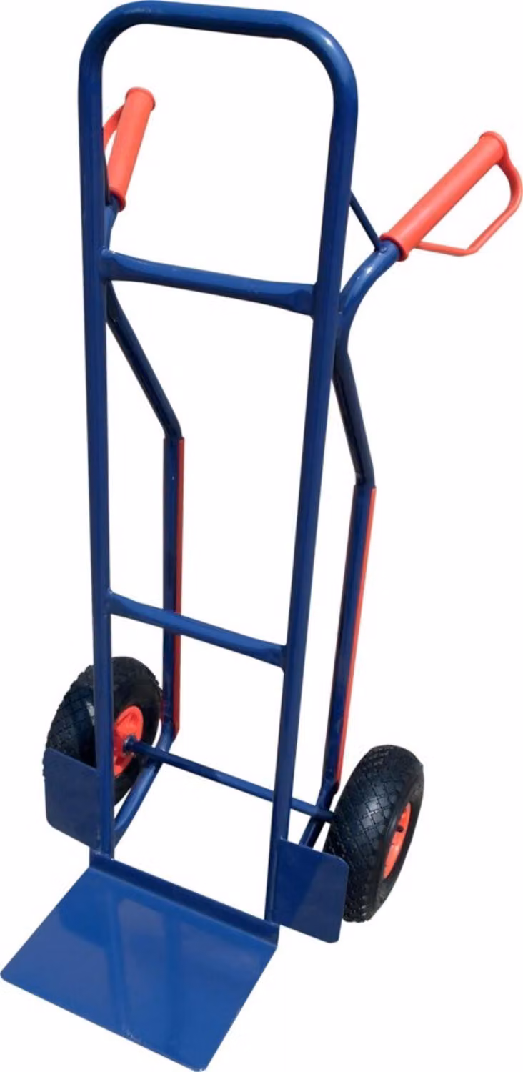 Carrello in tubolare d'acciaio 200 kg 300x300 mm, pneumatico