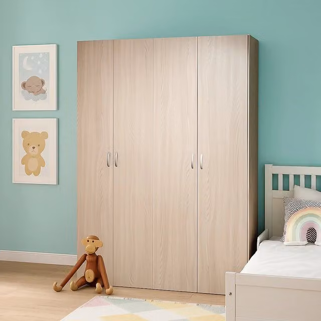 ARMADIO SIMPLI 4 ANTE OLMO 164X54XH211CM.
