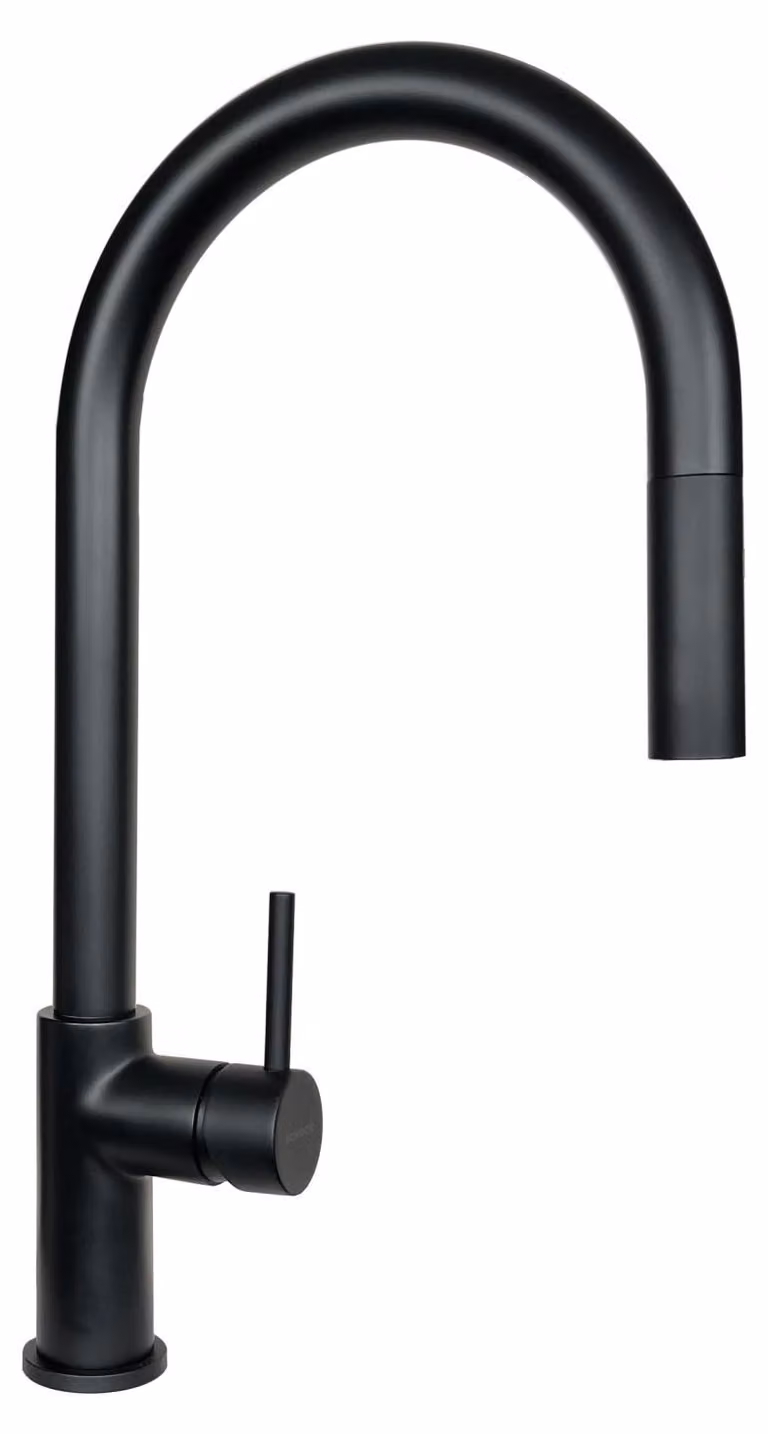 Schock SXRAINBK rubinetto Nero