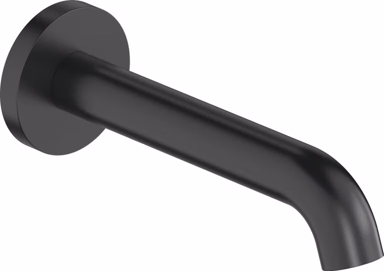 Duravit C.1 Bec déverseur pour baignoire, rosace ronde, saillie 205mm, C15240010046, C15240010046