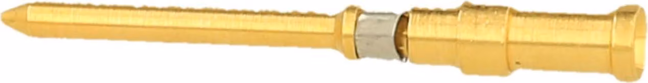 HARTING D-HMC-Crimkontakt Perno di contatto (M) 0,5 mm² AWG20 oro, 1 pezzo Materiale lega di rame - 1 pezzo