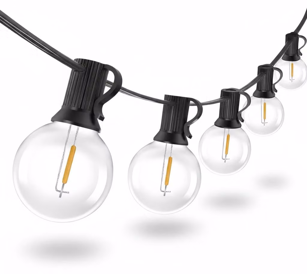 InAndOutdoorMatch - Catena luminosa LED per uso interno ed esterno - 15 metri - Impermeabile