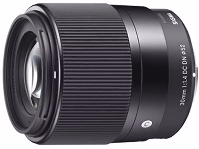 Obiettivo Sigma 30mm f/1.4 DC DN per Sony E-Mount, Grandangolo, Nero