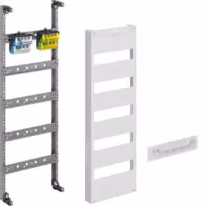 Quadro di distribuzione, serie Z, altezza 750 mm, 5 file, 1 vano, PE/N in verticale